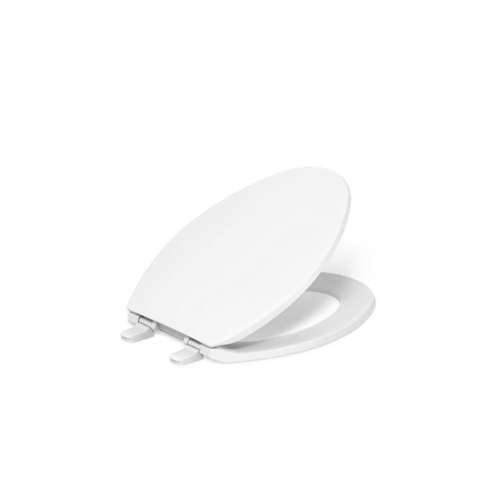 KOHLER K-4774 Brevia Quick-Release elongated toilet seat, white - view 4