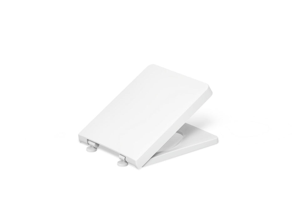 KOHLER K-4777-0 Rêve K-4777 Rãªve Elongated Closed-front Toilet Seat, white