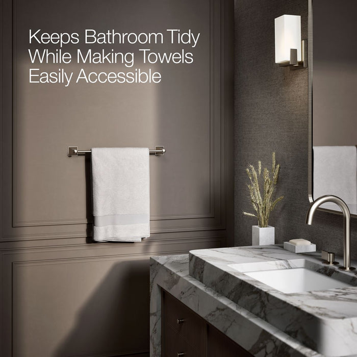 KOHLER K-485 Memoirs 18" towel bar, vibrant brushed nickel - view 2