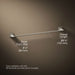 KOHLER K-486 Memoirs 24" towel bar, vibrant brushed nickel - view 4