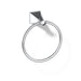 KOHLER K-487 Memoirs Towel ring, polished chrome - view 3