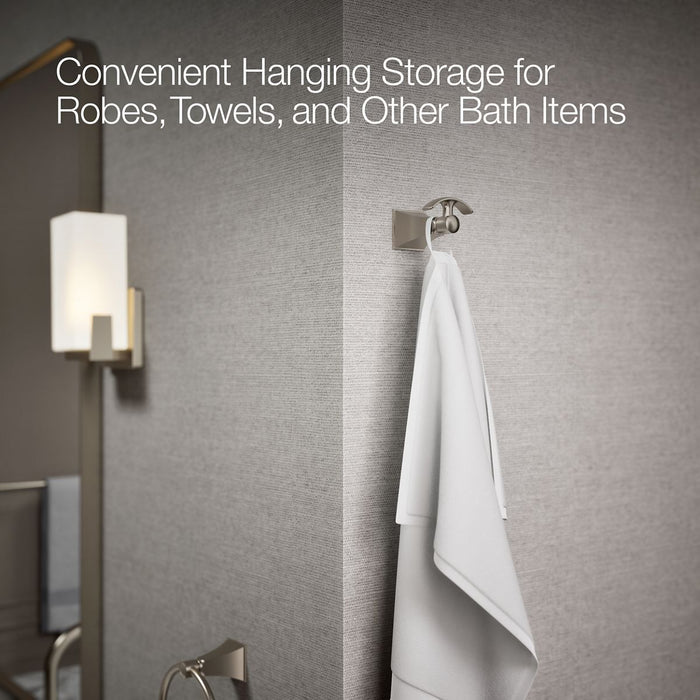 KOHLER K-492 Memoirs Robe hook, vibrant brushed nickel - view 3