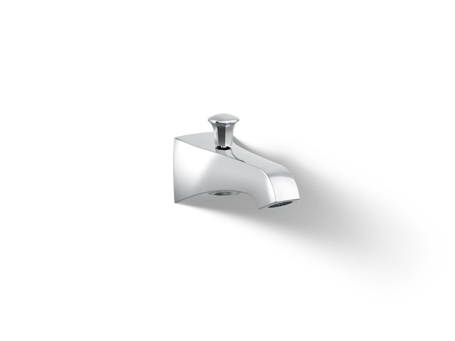 KOHLER K-496 Memoirs Wall-mount bath spout with diverter, polished chrome