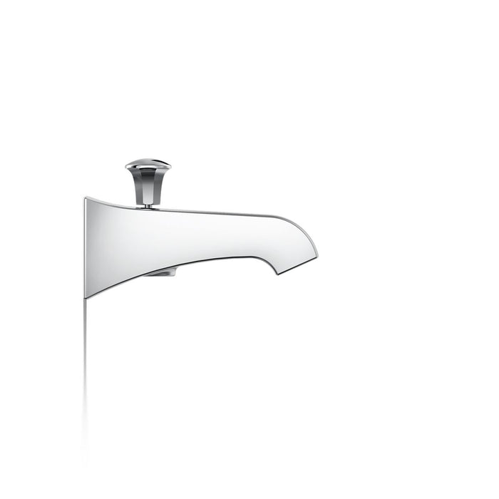 KOHLER K-496 Memoirs Wall-mount bath spout with diverter, polished chrome - view 4