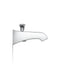 KOHLER K-496 Memoirs Wall-mount bath spout with diverter, polished chrome - view 4
