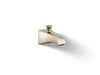 KOHLER K-496 Memoirs Wall-mount bath spout with diverter, vibrant brushed bronze