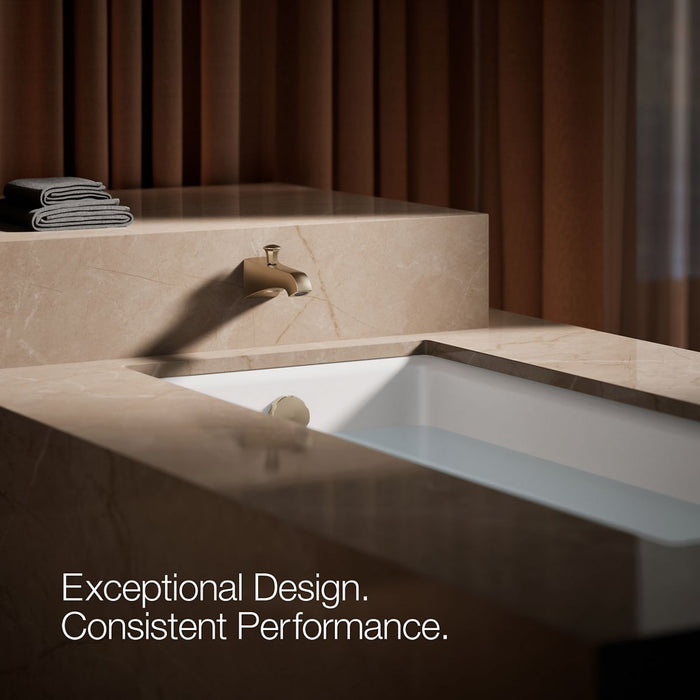 KOHLER K-496 Memoirs Wall-mount bath spout with diverter, vibrant brushed bronze - view 2