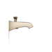 KOHLER K-496 Memoirs Wall-mount bath spout with diverter, vibrant brushed bronze - view 3