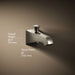 KOHLER K-496 Memoirs Wall-mount bath spout with diverter, vibrant brushed nickel - view 2
