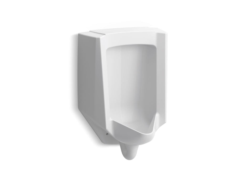 KOHLER K-4991-ER Bardon Washout half-stall 0.125–1.0 gpf urinal, rear spud, white