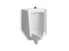 KOHLER K-4991-ETSS Bardon High-Efficiency Urinal (HEU), washout, wall-hung, 0.125 gpf to 1.0 gpf, top spud,...