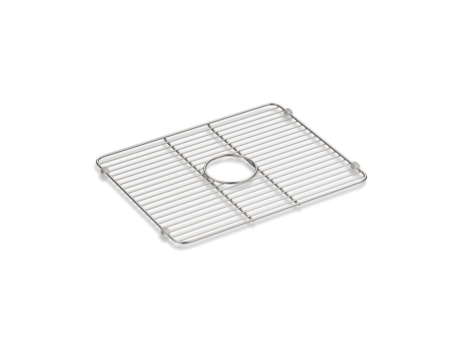 KOHLER K-5137 Iron/Tones Stainless steel large sink rack, 18-1/4" x 14-3/8"