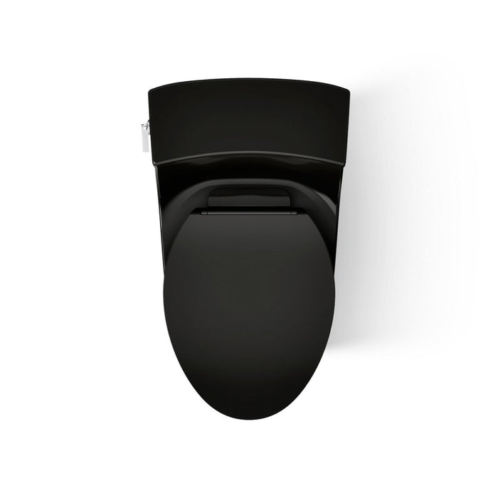 KOHLER K-5172 San Souci One-piece compact elongated toilet with concealed trapway, 1.28 gpf