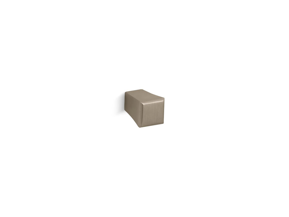 KOHLER K-522 Memoirs Cabinet knob, vibrant brushed bronze