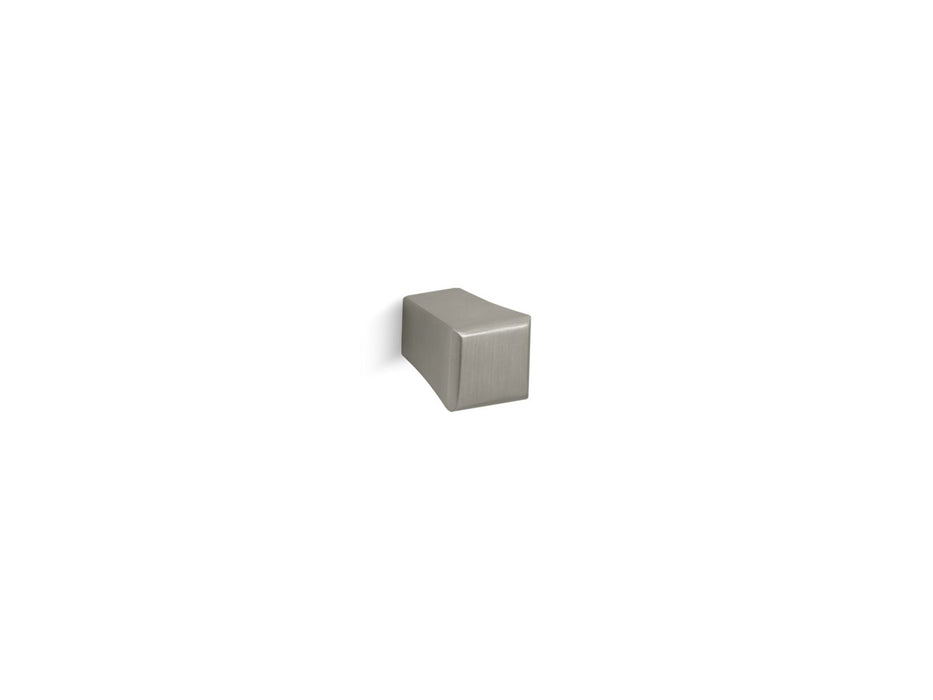 KOHLER K-522 Memoirs Cabinet knob, vibrant brushed nickel