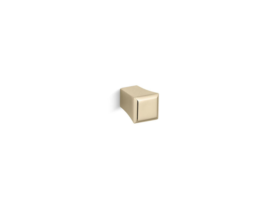 KOHLER K-522 Memoirs Cabinet knob, vibrant french gold