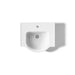 KOHLER K-5247-1 Veer 21" rectangular pedestal bathroom sink, white - view 3
