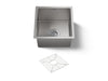 KOHLER K-5287 Strive 15" undermount bar sink, stainless steel