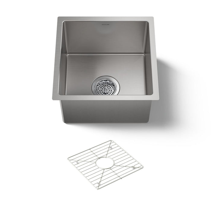 KOHLER K-5287 Strive 15" undermount bar sink, stainless steel - view 4