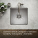 KOHLER K-5287 Strive 15" undermount bar sink, stainless steel - view 5