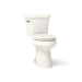 KOHLER K-5298 Highline Two-piece elongated toilet, 1.0 gpf, biscuit