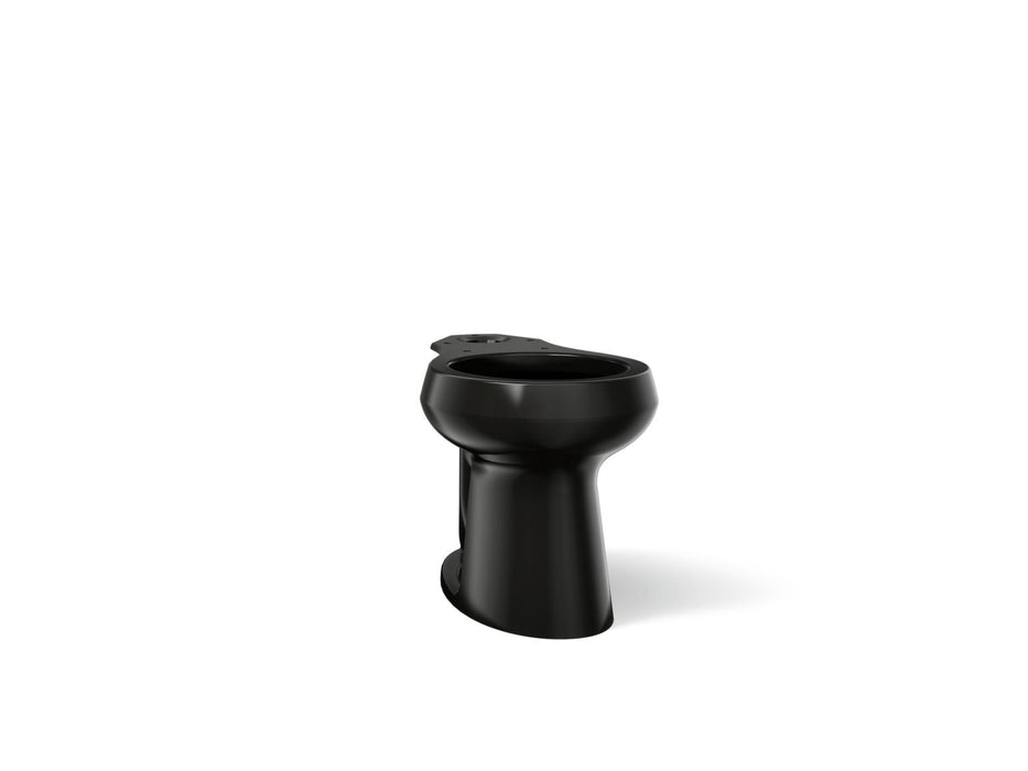 KOHLER K-5393 Highline Round-front toilet bowl, black black