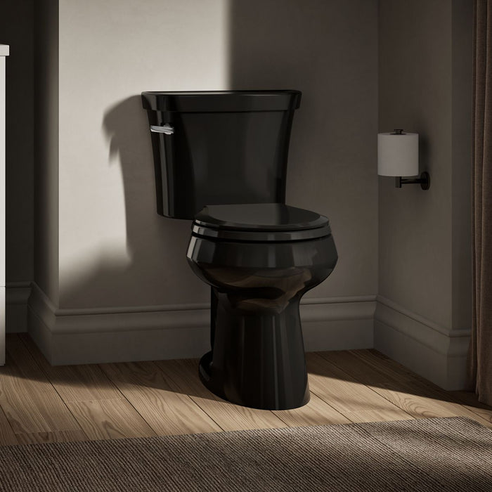 KOHLER K-5393 Highline Round-front toilet bowl, black black - view 3