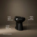KOHLER K-5393 Highline Round-front toilet bowl, black black - view 4