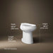 KOHLER K-5393 Highline Round-front toilet bowl, white - view 4