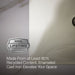KOHLER K-5400 Iron Plains 18-1/2" rectangular drop-in/undermount bathroom sink, biscuit - view 2