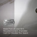 KOHLER K-5400 Iron Plains 18-1/2" rectangular drop-in/undermount bathroom sink, white - view 4