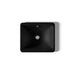 KOHLER K-5400-P5 Iron Plains 18-1/2" rectangular vessel bathroom sink, black black - view 3