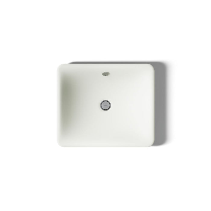KOHLER K-5400-P5 Iron Plains 18-1/2" rectangular vessel bathroom sink, dune - view 3