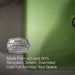 KOHLER K-5400-PFG Iron Plains 18-1/2" rectangular vessel bathroom sink, fresh green exterior with fresh green interior -...