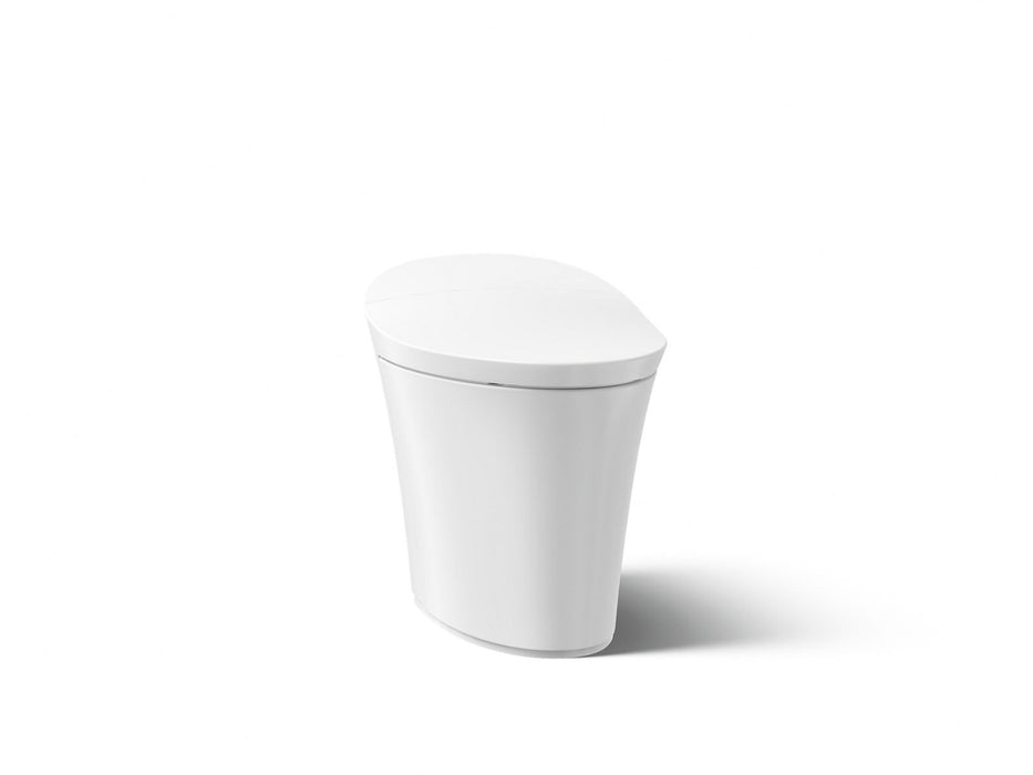KOHLER K-5401-PA Veil One-piece compact elongated smart toilet, dual-flush, white