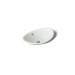 KOHLER K-5403-W Iron Plains 20-3/4" oval vessel bathroom sink, sea salt