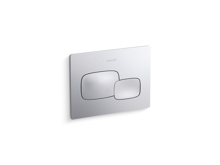 KOHLER K-5413 Cue Flush actuator plate for 2"x 4" in-wall tank and carrier system