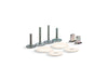 KOHLER Clean Caps Low-profile toilet bolt caps