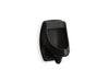 KOHLER K-5452-ER Dexter Washout half-stall 0.125 gpf urinal, rear spud, black black