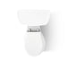 KOHLER K-5481 Highline Two-piece round-front toilet, 1.28 gpf - White