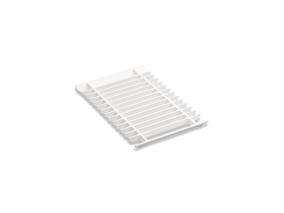 KOHLER K-5542 Multipurpose grated rack, white