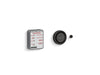 KOHLER K-5548-K1 Invigoration Series DTV+ Digital steam adapter kit, matte black