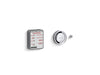KOHLER K-5548-K1 Invigoration Series DTV+ Digital steam adapter kit, polished chrome