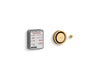 KOHLER K-5548-K1 Invigoration Series DTV+ Digital steam adapter kit, vibrant brushed moderne brass
