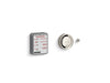 KOHLER K-5548-K1 Invigoration Series DTV+ Digital steam adapter kit, vibrant polished nickel