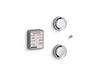 KOHLER K-5549-K1 Invigoration Series DTV+ Tandem digital steam adapter kit, polished chrome