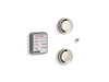KOHLER K-5549-K1 Invigoration Series DTV+ Tandem digital steam adapter kit, vibrant polished nickel