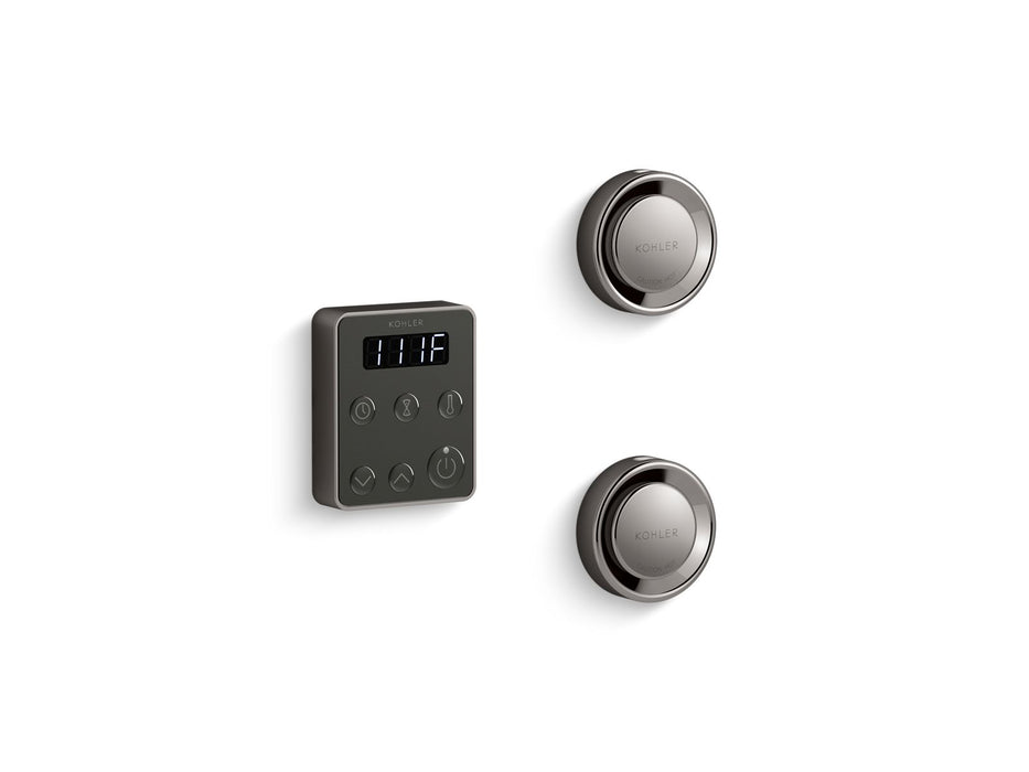 KOHLER K-5558 Invigoration Series Tandem steam generator control kit, vibrant titanium