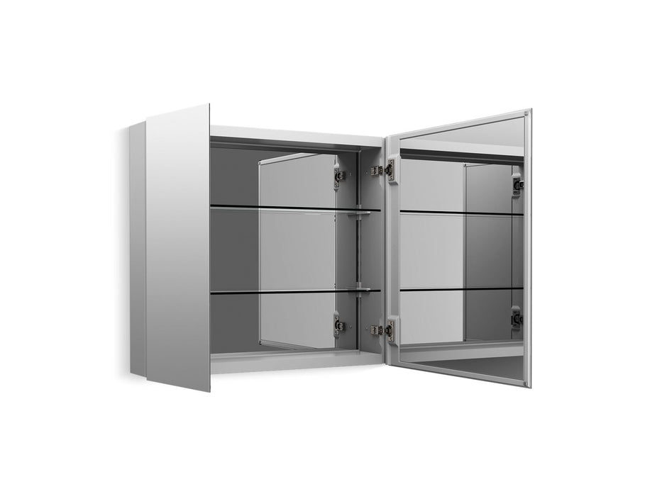 KOHLER K-56004 Embark Premium XL 30" x 26" rectangular two-door medicine cabinet, not applicable - view 4