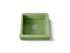KOHLER K-5664 Whitehaven 23-1/2" undermount single-bowl farmhouse kitchen sink, fresh green